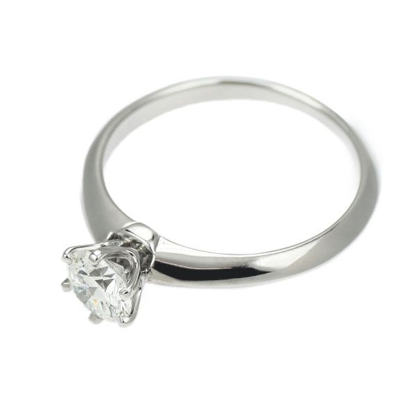 Tiffany Ring Pt950 0.52Ct