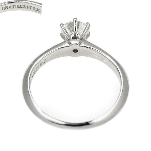 Tiffany Ring Pt950 0.52Ct