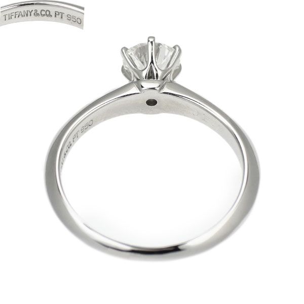 Tiffany Ring Pt950 0.52Ct