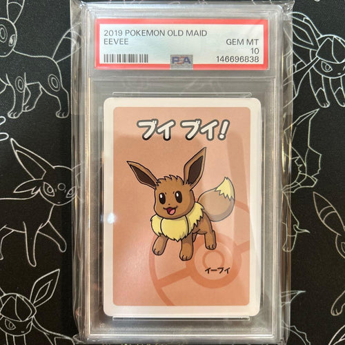 Pok Mon Trading Card Game Psa10 Old Maid Eevee