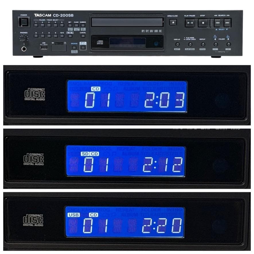 Tascam Others Cd Sd /Usb Cd-200Sb