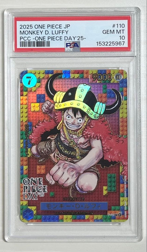 One Piece Card Game Psa10 D Day'25