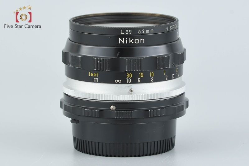 Nikon Lens (Single Focus) Nikkor-H Auto F/3.5 Ai