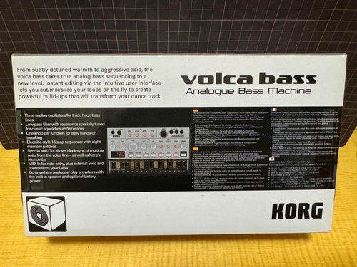 Analog Synthesizers Korg Volca Bass 16