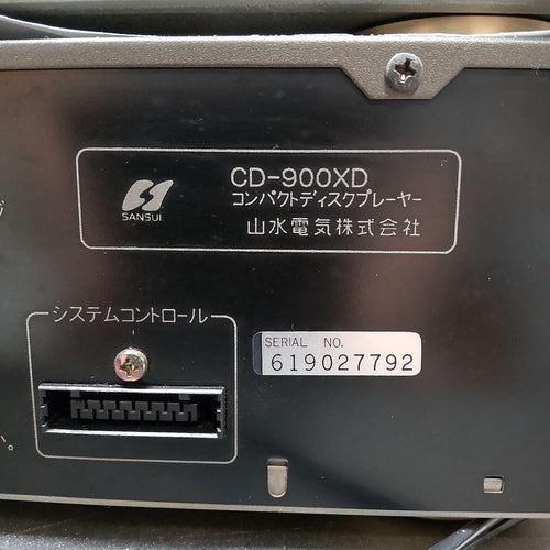 Sansui Cd, Md Cassette Decks 900Xd 3Way 150W