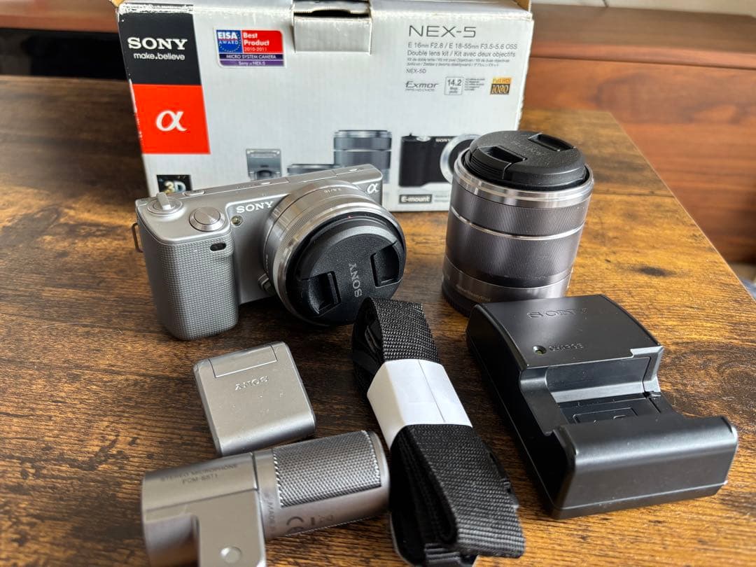 Sony Mirrorless Interchangeable Lips Nex-5 (Ecm-Sst1)