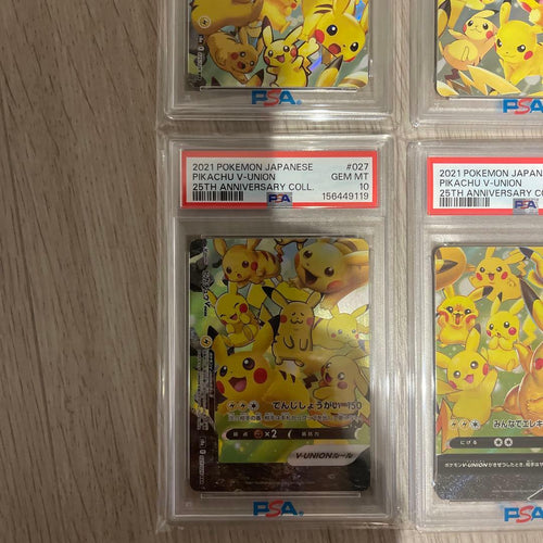 Pok Mon Trading Card Game 4 Vunion Psa10 Psa9