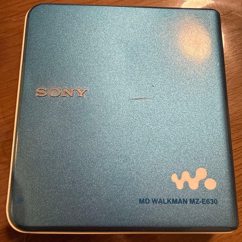 Sony Portable Md Player Walkman Mz-E630