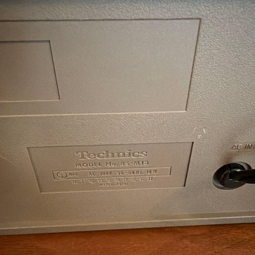 Technics Cd, Md Cassette Decks M13