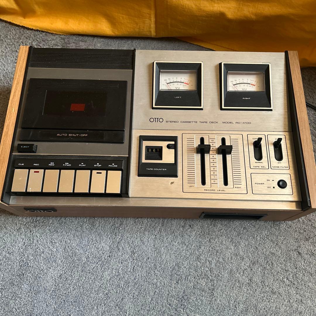 Otto Cd Md Cassette Deck Rd-4100