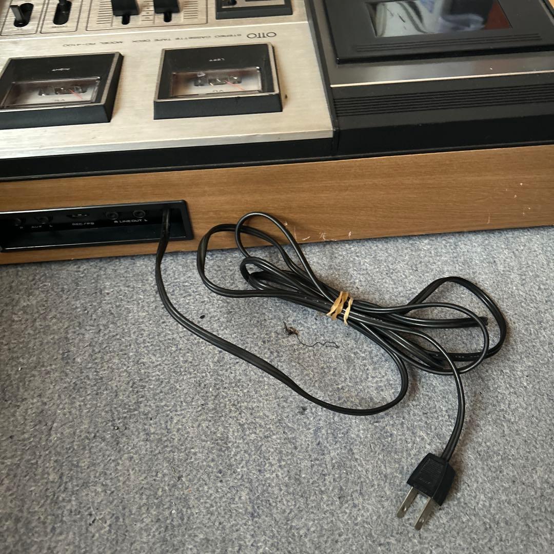 Otto Cd Md Cassette Deck Rd-4100