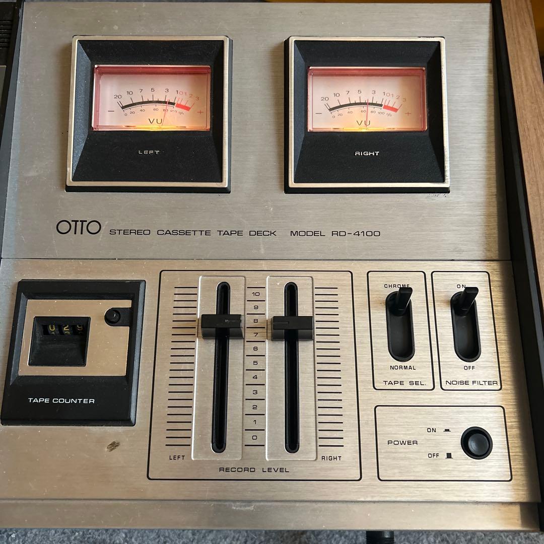 Otto Cd Md Cassette Deck Rd-4100