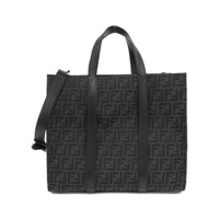 Fendi Handbag 7Va390 Ag0M F0Npn/Asfalto+Nero( Silver(