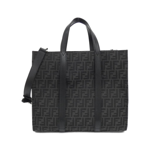 Fendi Handbag 7Va390 Ag0M F0Npn/Asfalto+Nero( Silver(