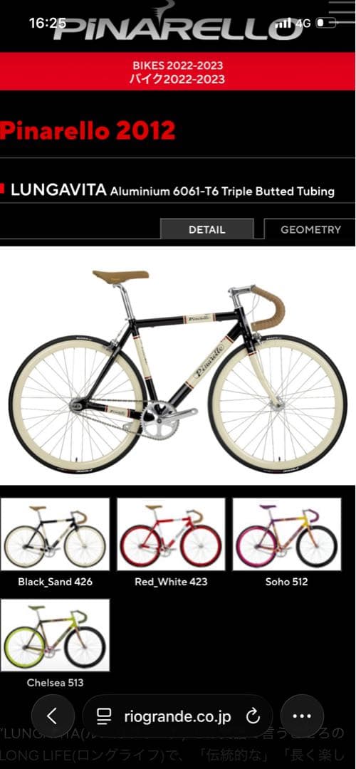 Pinarello Piste Bike Single 2012