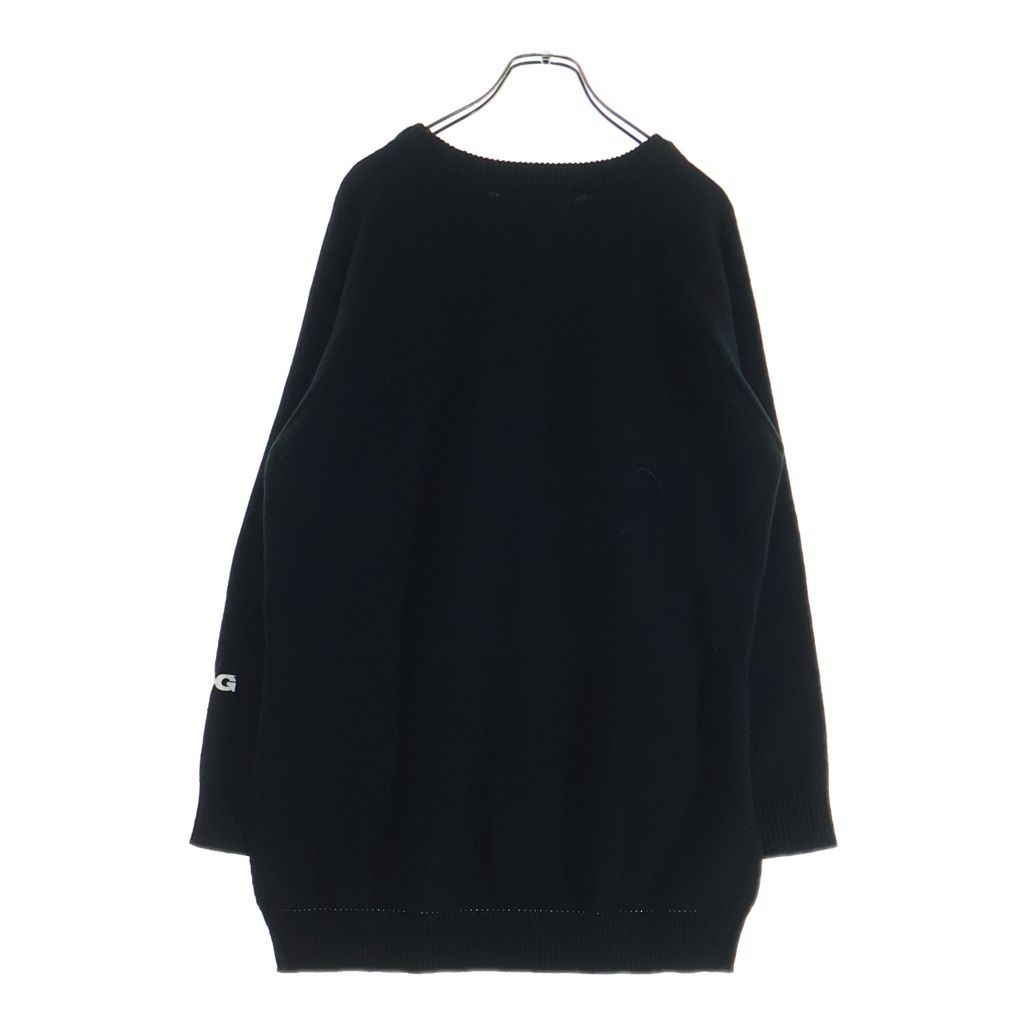 Knit Sweater Comme Des Garcons Cdg Lochaven Of Scotland Side Slit Sz-N005