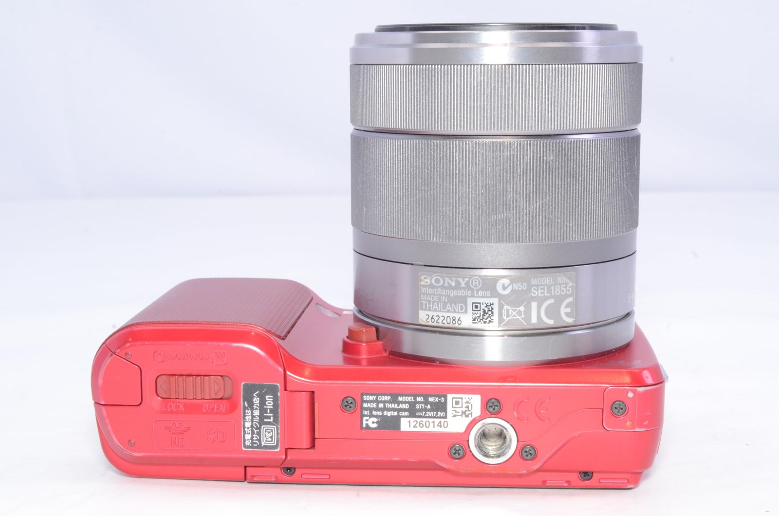 Sony Mirrorless Interchangeable Lips Nex-3