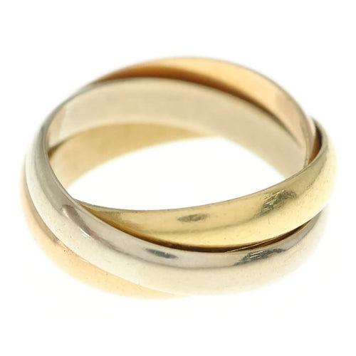 Cartier Ring 750Yg/Pg/Wg #52