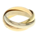 Cartier Ring 750Yg/Pg/Wg #52