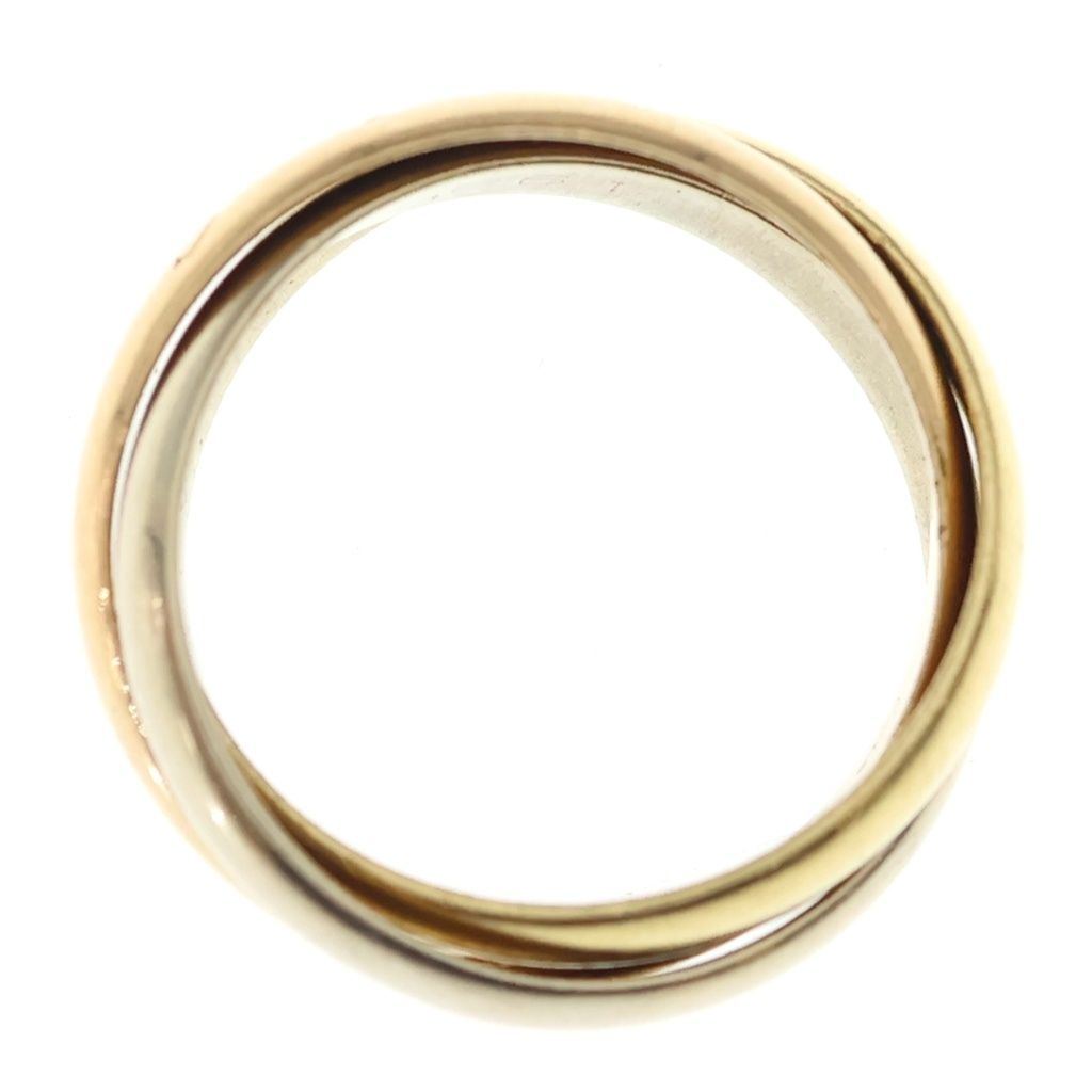 Cartier Ring 750Yg/Pg/Wg #52