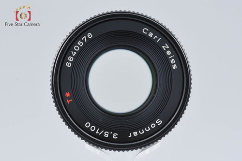Contax Lens (Single Focus) Carl Zeiss Sonnar F/3.5 T* Aej