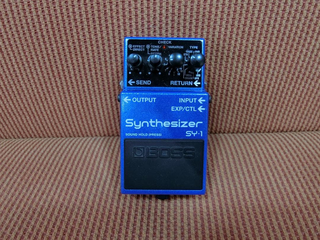 Guitar Effector Boss Synthesizer Sy-1