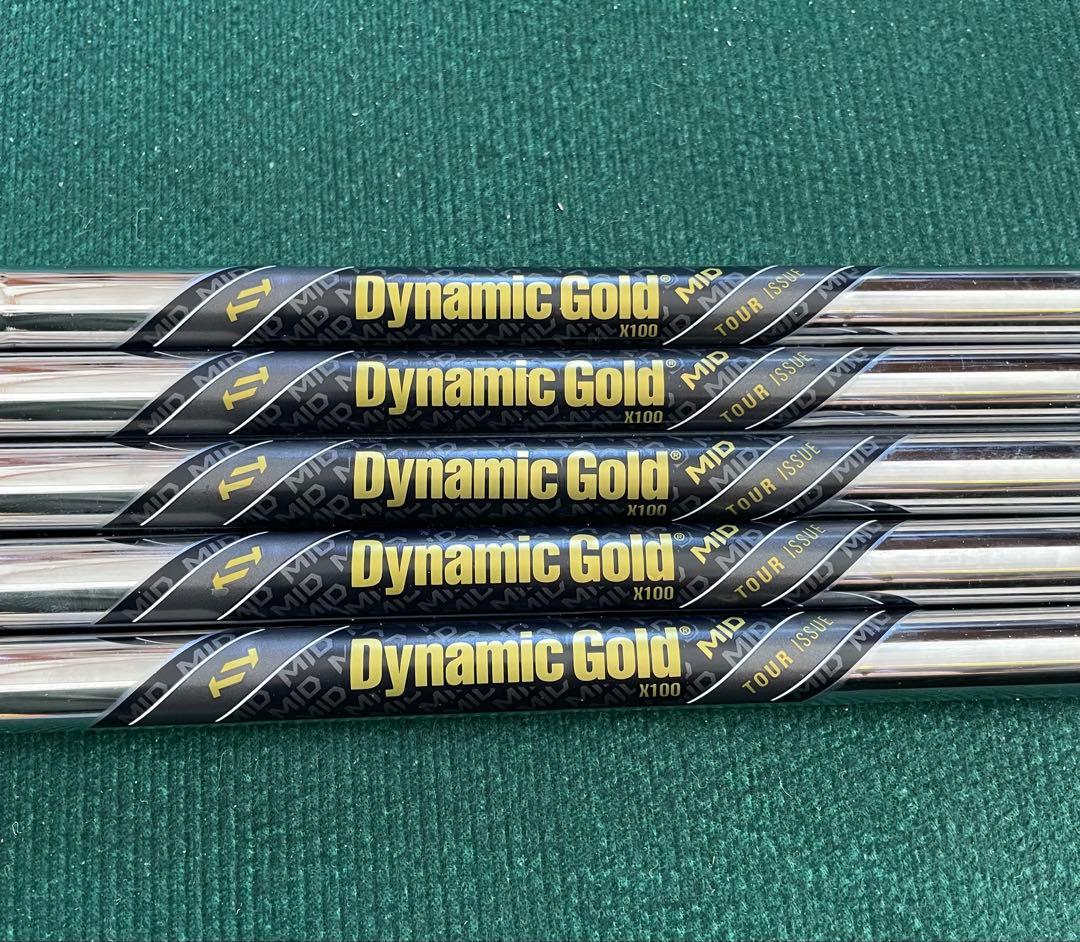 True Temper Shafts Dynamic Gold Mid X100 5