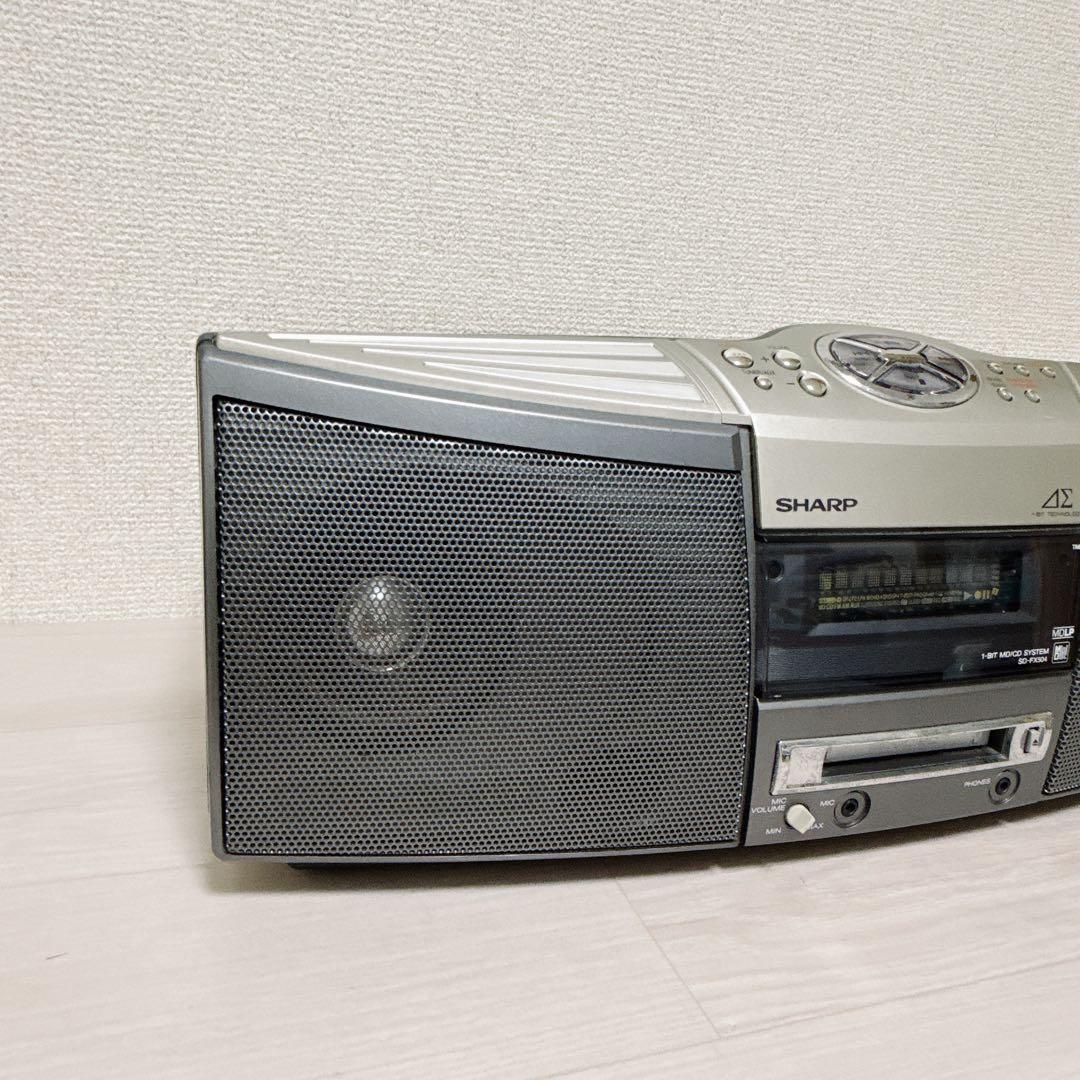 Sharp Cd Md Cassette Deck 2641 Sd-Fx504