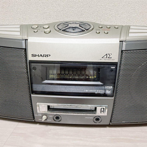 Sharp Cd Md Cassette Deck 2641 Sd-Fx504