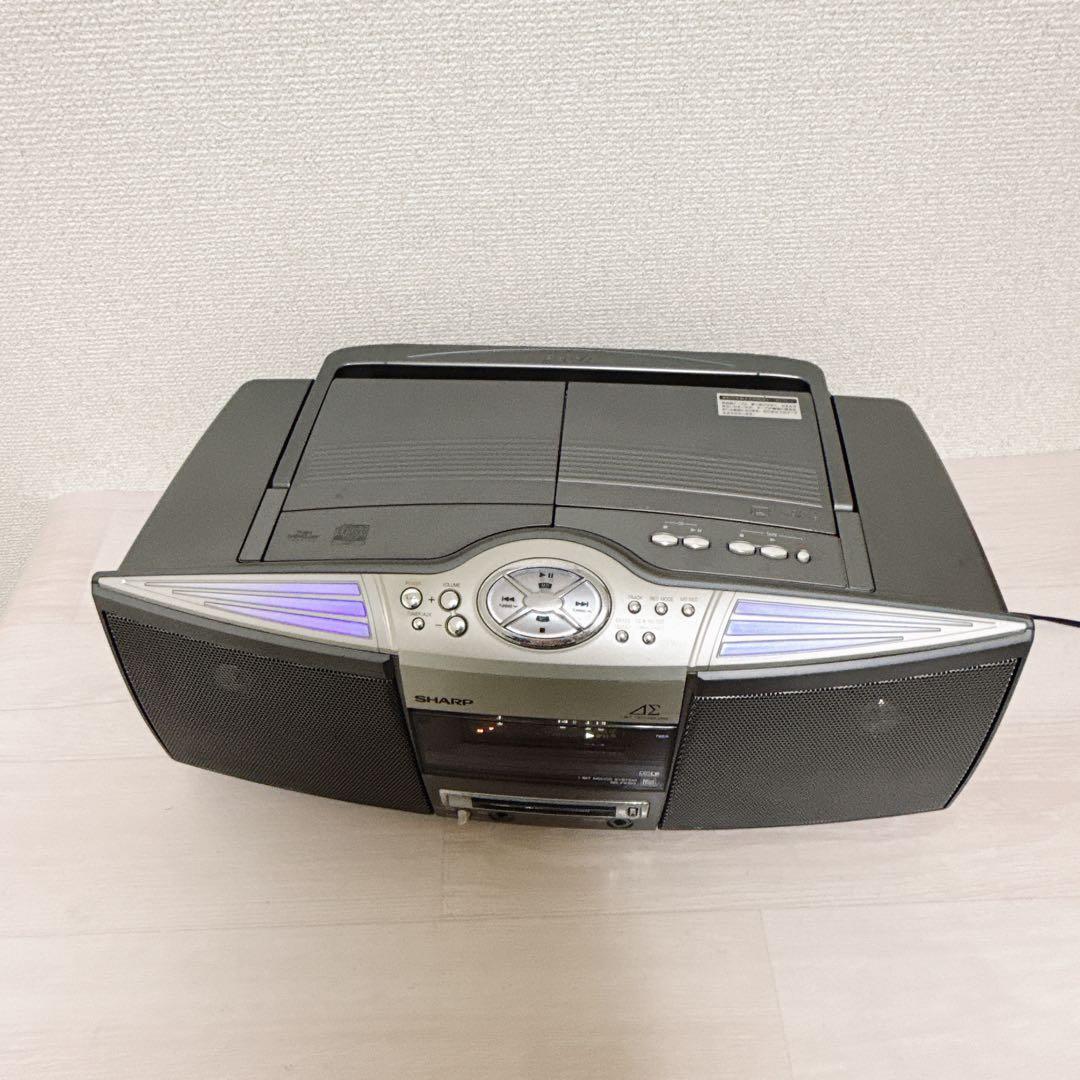 Sharp Cd Md Cassette Deck 2641 Sd-Fx504