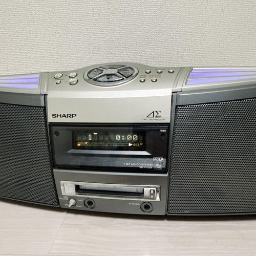 Sharp Cd Md Cassette Deck 2641 Sd-Fx504