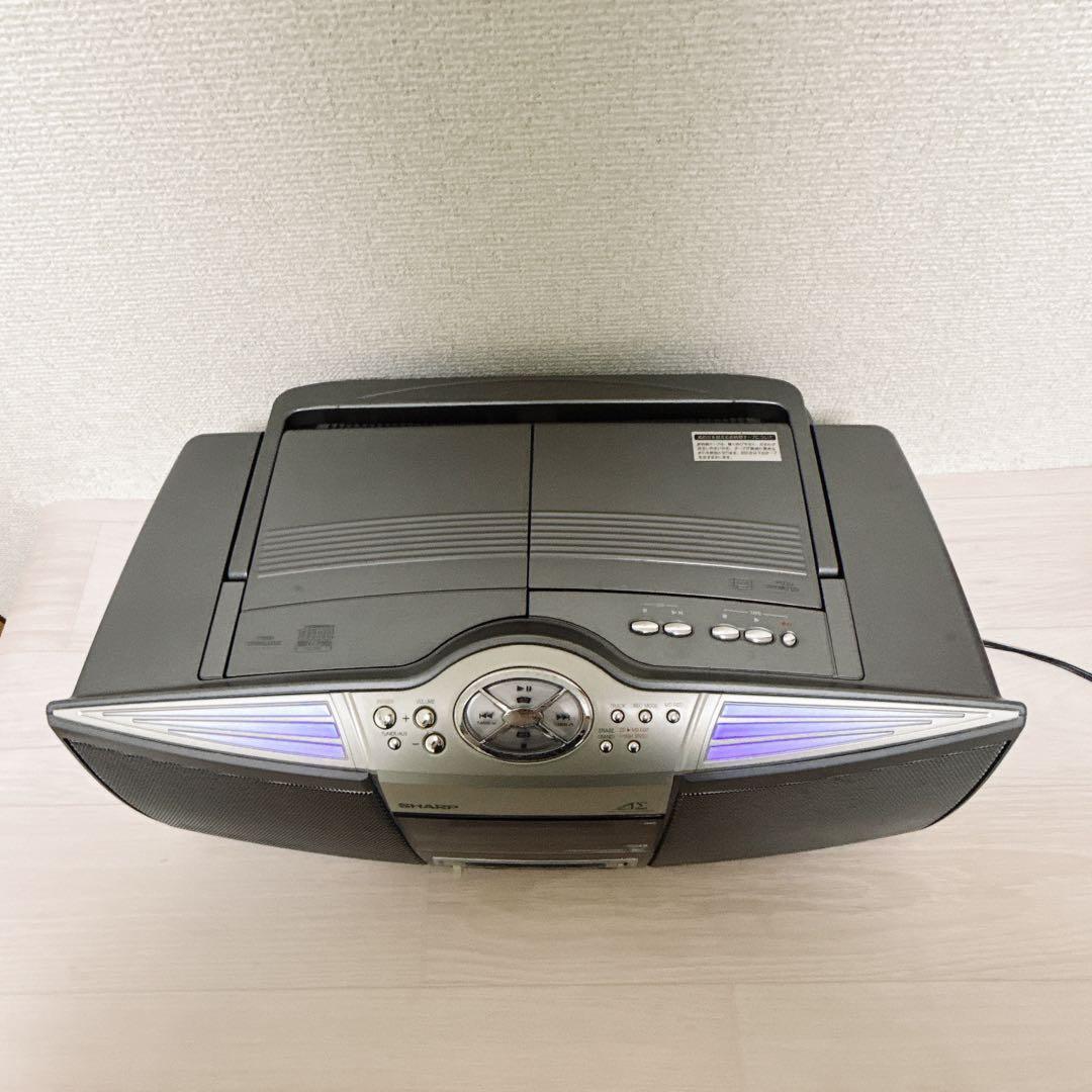 Sharp Cd Md Cassette Deck 2641 Sd-Fx504