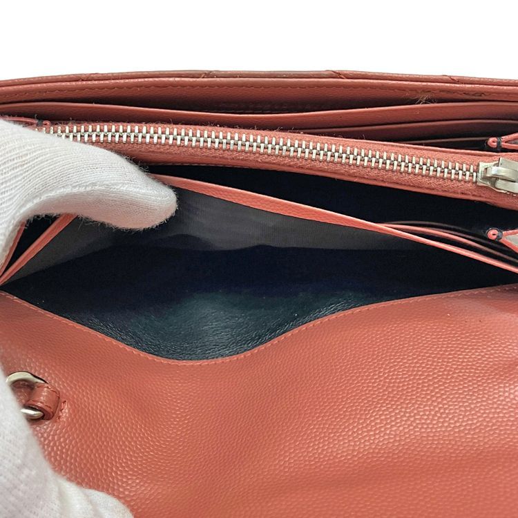 Portafoglio lungo Saint Laurent 393965 Ysl V