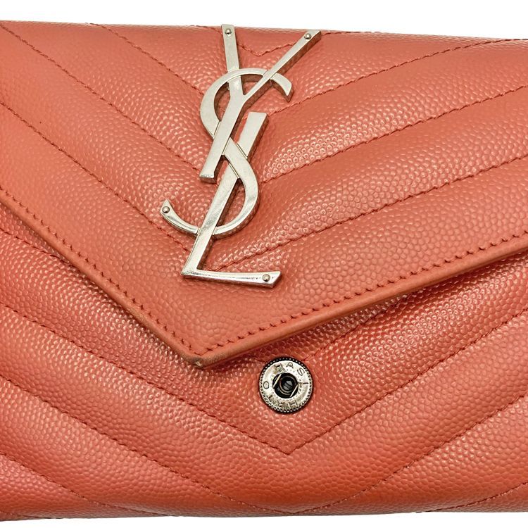 Portafoglio lungo Saint Laurent 393965 Ysl V