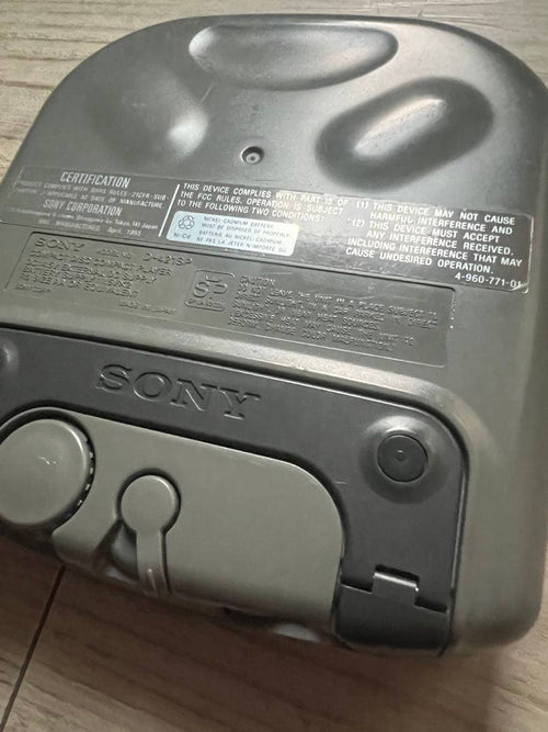 Sony Portable Cd Player Discman Esp Sports D-425P