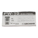 Boss Expansion Pad Sampler Effector /V Wah Pw-10 B 70