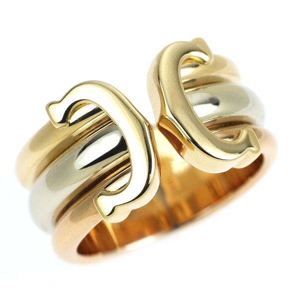 Cartier Ring K18Yg/Wg/Pg 2C 47