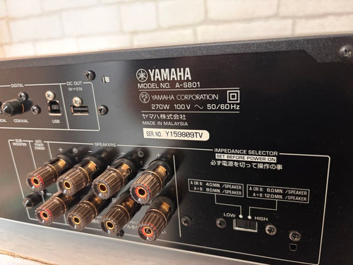 Yamaha Integrated Amplifiers A-S801