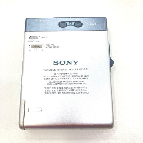 Sony Portable Md Players Mz-Ep11