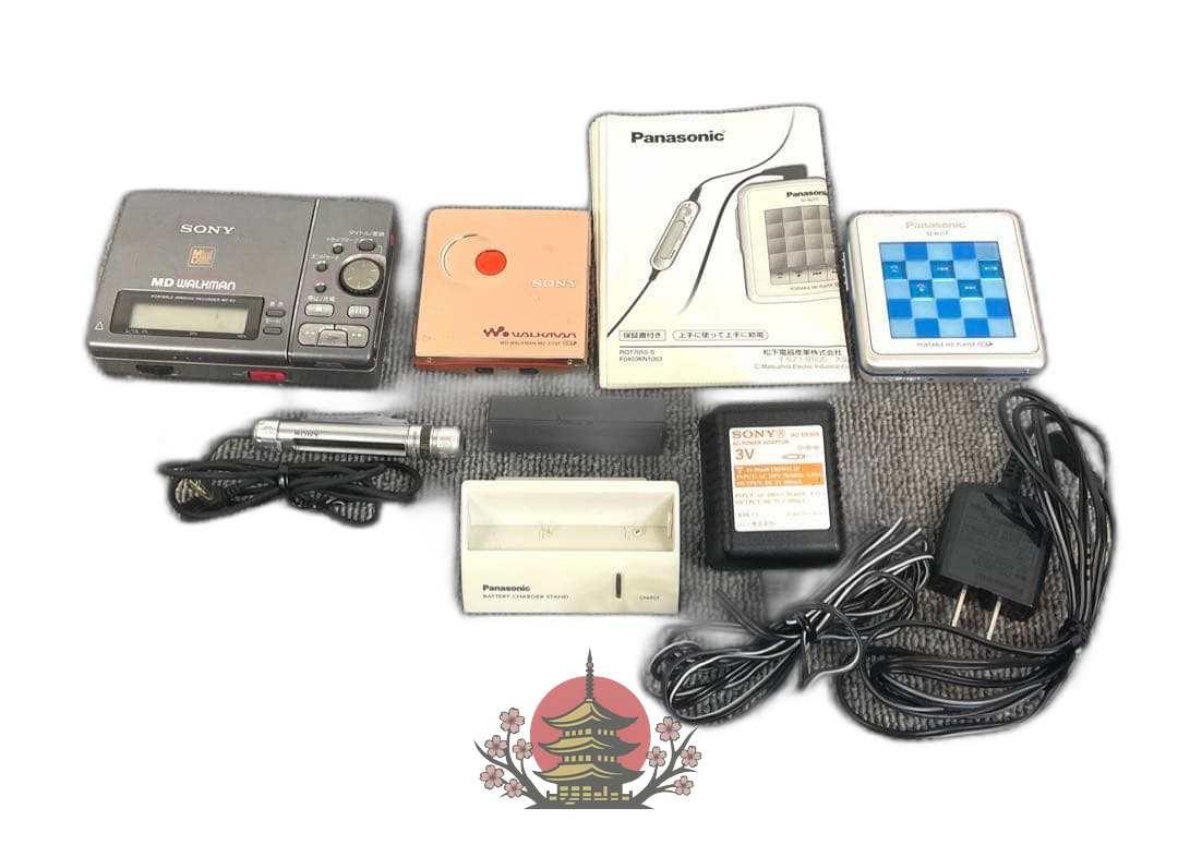 Sony Portable Md Player Walkman Mz-R3 Mz-E707 Sj-Mj17