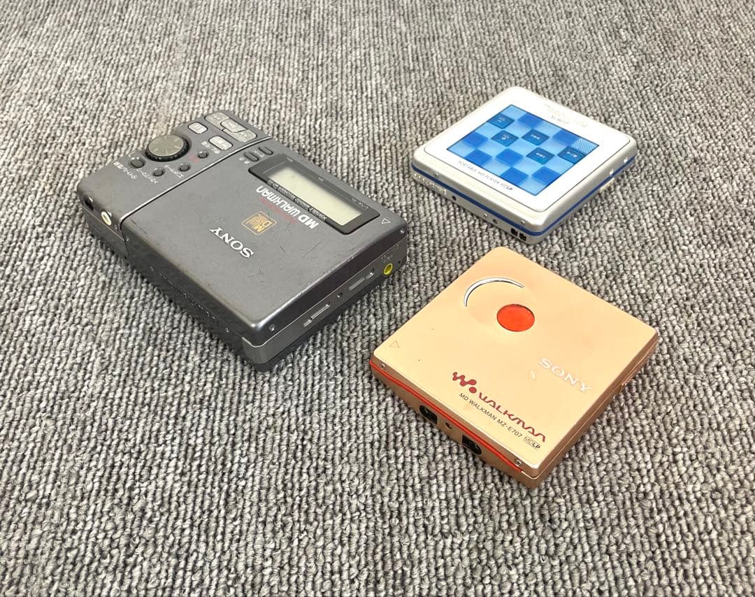 Sony Portable Md Player Walkman Mz-R3 Mz-E707 Sj-Mj17