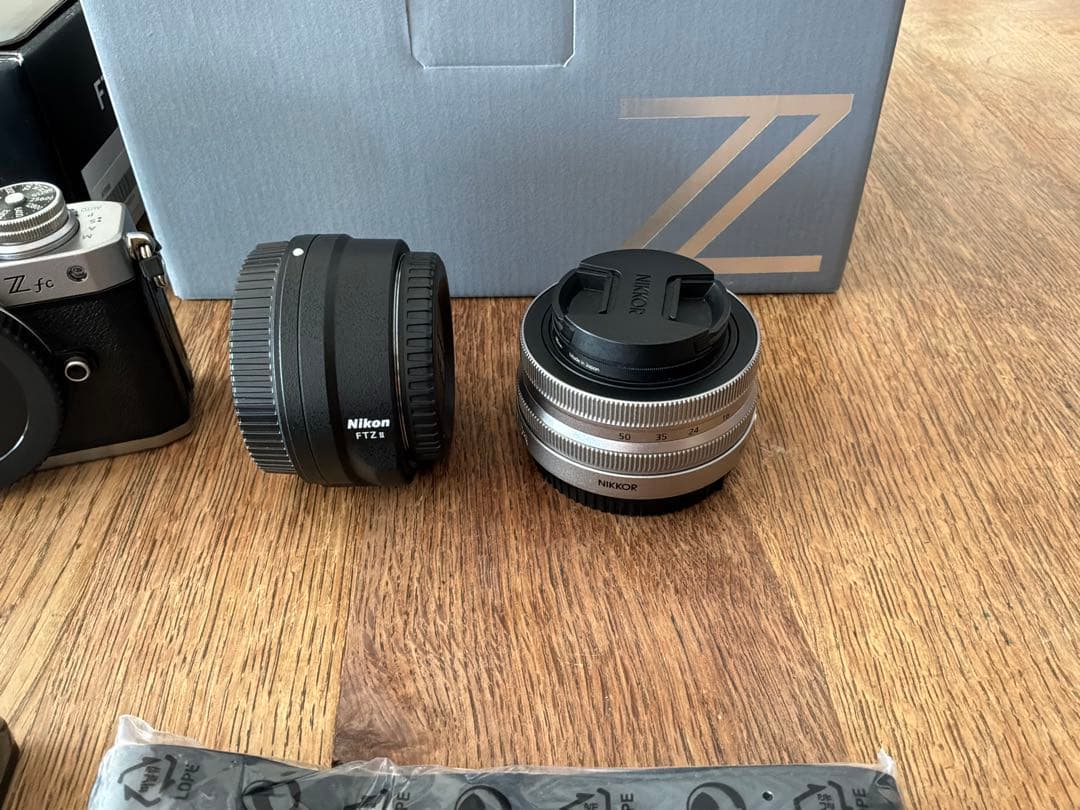 Nikon Mirrorless Interchangeable Lips Zfc 16-50Sl Kit+ Ftz Ii