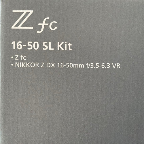 Nikon Mirrorless Interchangeable Lips Zfc 16-50Sl Kit+ Ftz Ii