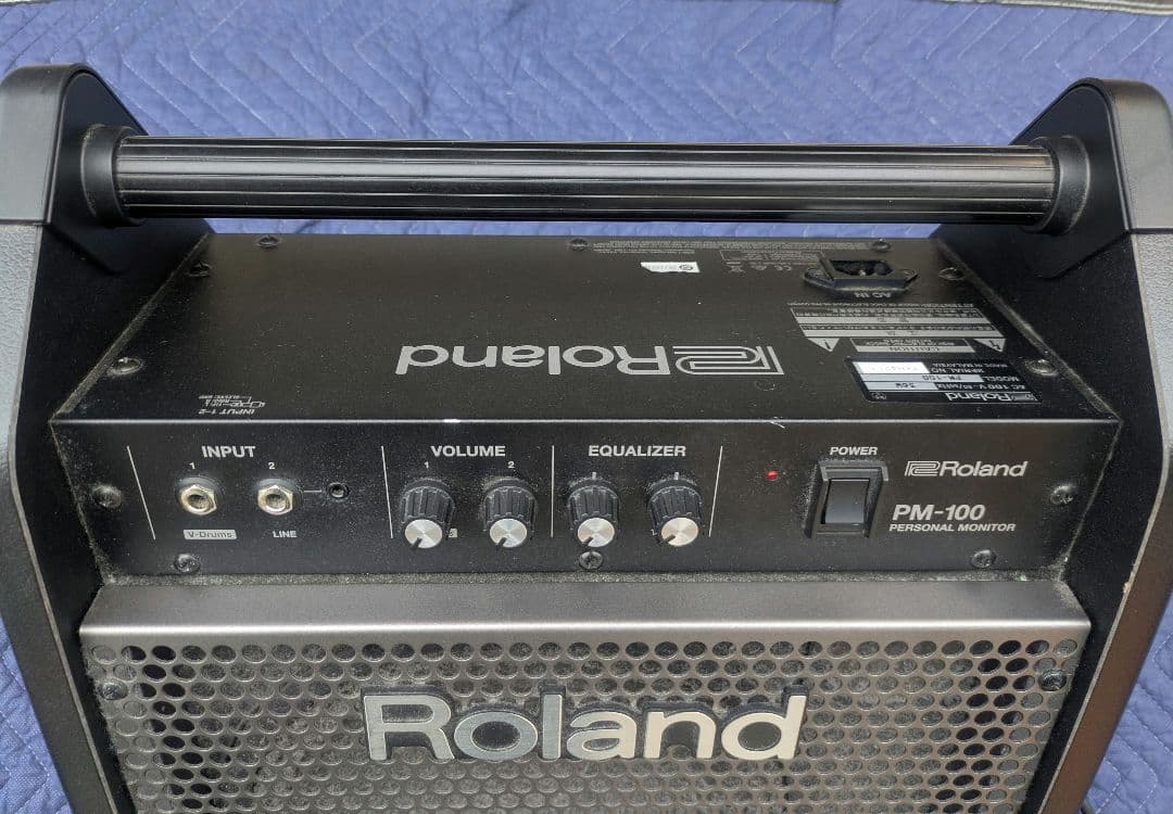 Roland Electronic Drum Personal Monitor Pm-100 V-Drums