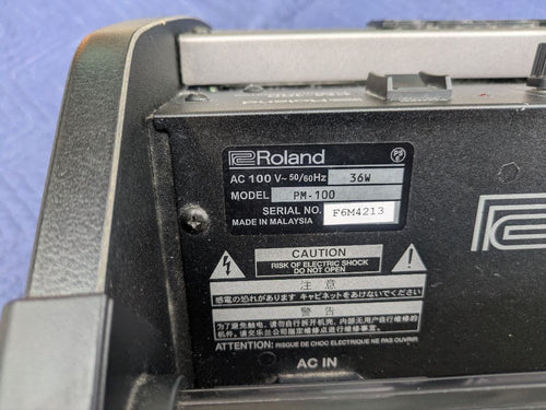 Roland Electronic Drum Personal Monitor Pm-100 V-Drums