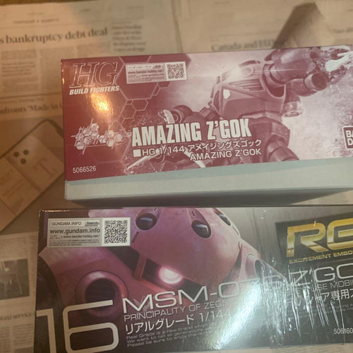 Hg (High -Grade) Rg