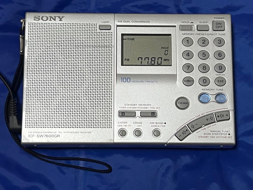 Sony Radios Radio Cassette Players Icf-Sw7600Gr