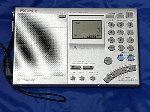 Sony Radios Radio Cassette Players Icf-Sw7600Gr