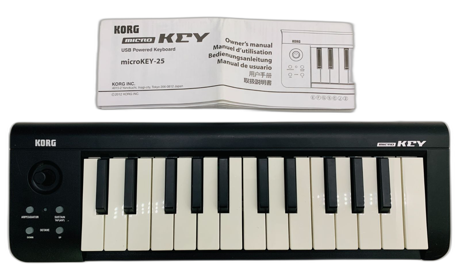 Korg Midi Keyboard Pad Micro Key-25 25 Usb