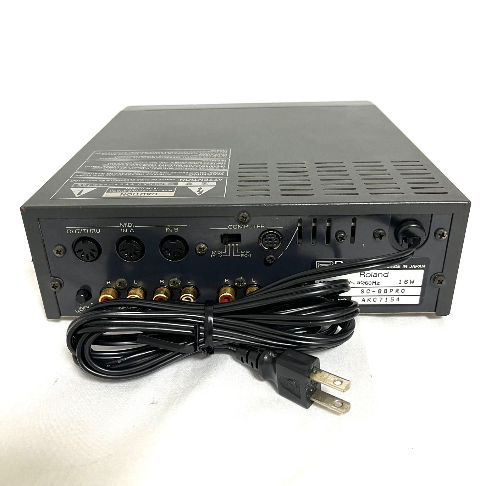 Roland Hardware Sound Source Sc-88 Pro Module Canvas